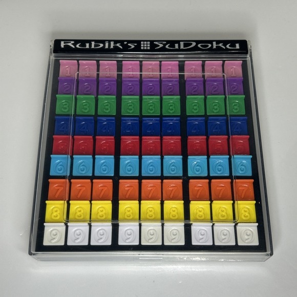 Rubie's Other - Rubik's Sudoku Puzzle Game Good Used Condition w/ Instructions‎